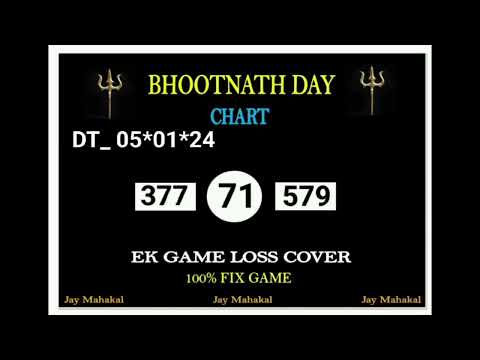 bhootnath day chart satta