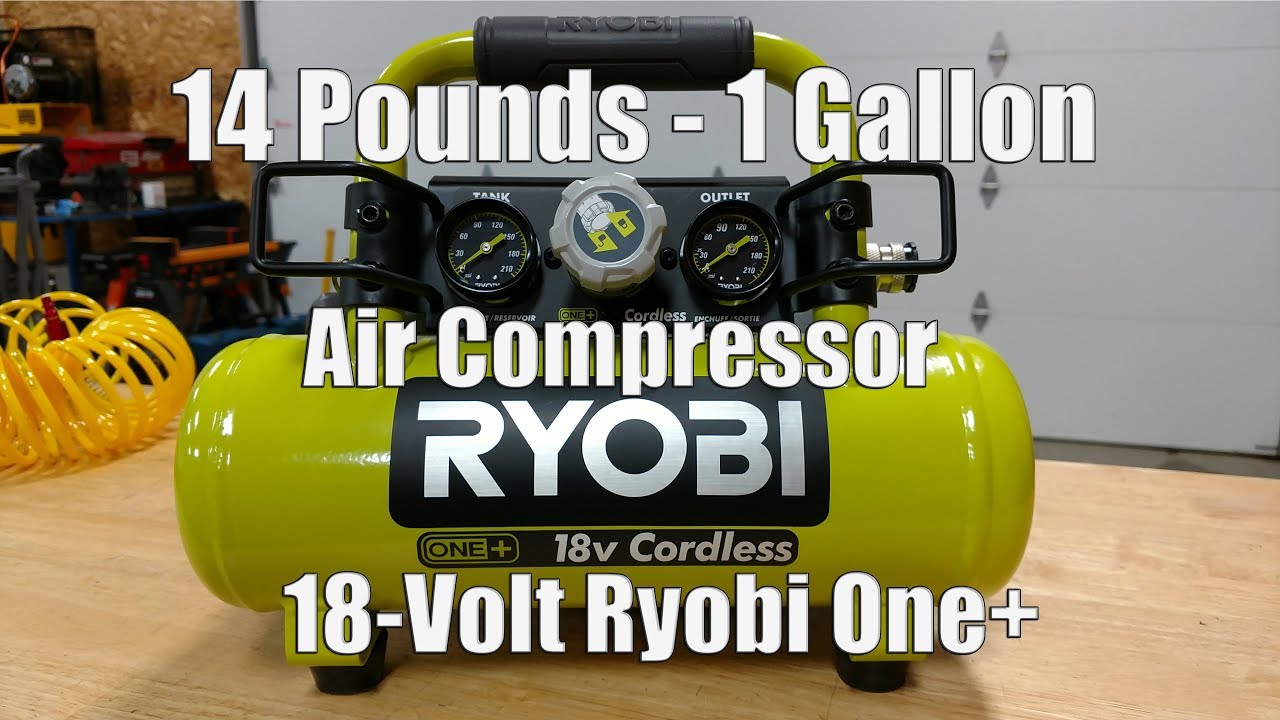 ryobi air compressor how to use