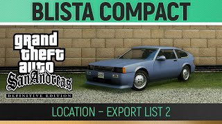 blista compact gta san andreas