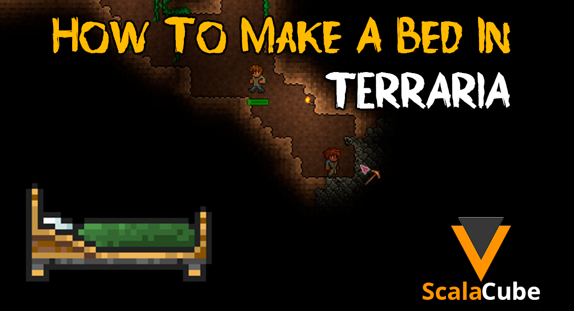 how do i make a bed in terraria