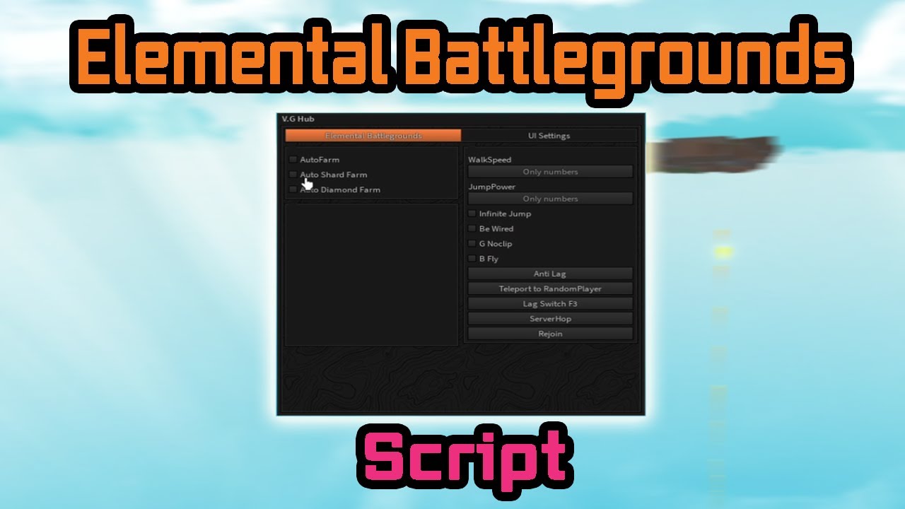 elemental battlegrounds script