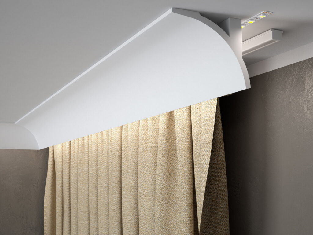 ceiling curtain track