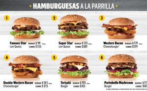 carls jr menú y precios