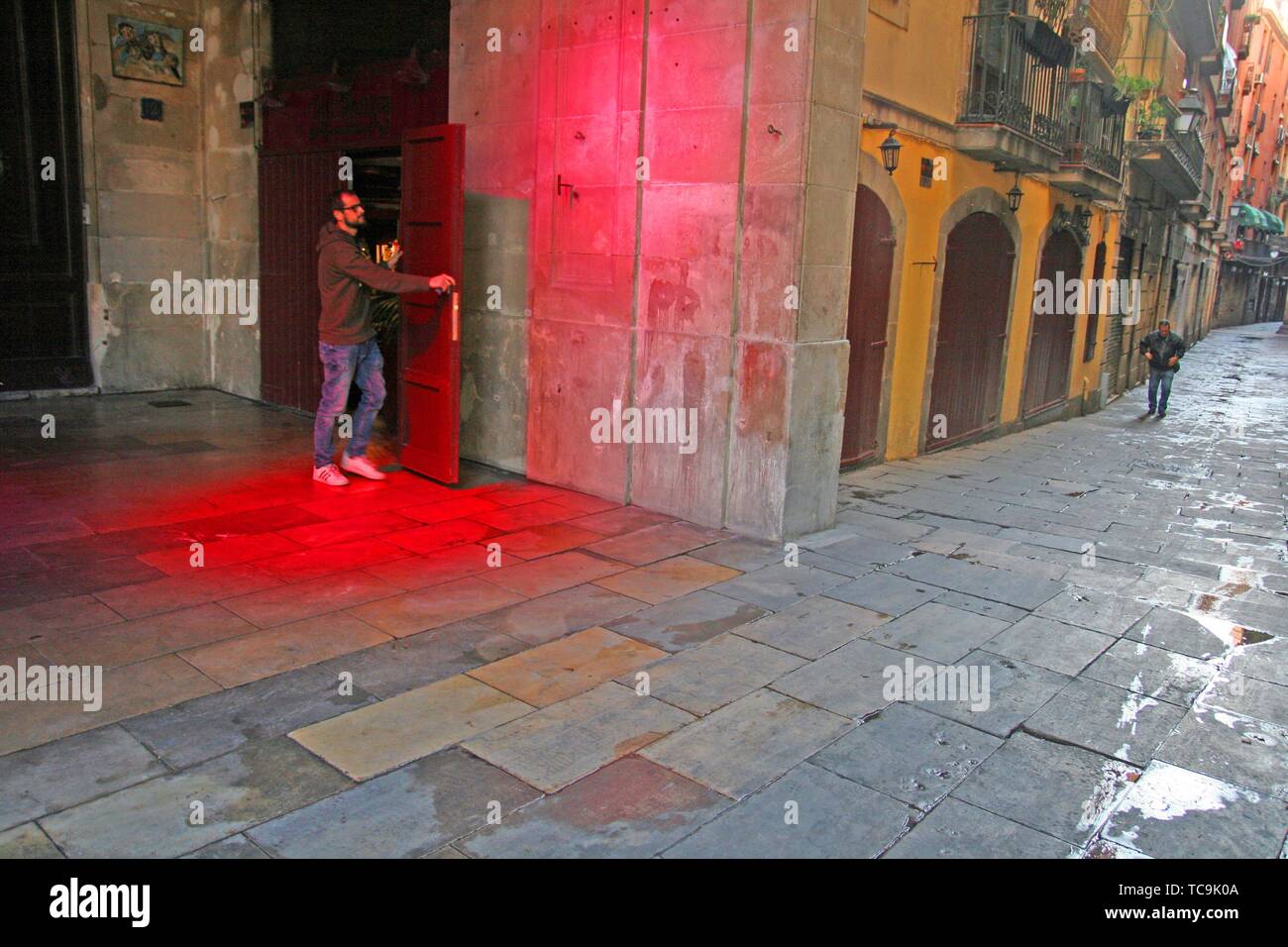 barcelona spain red light district