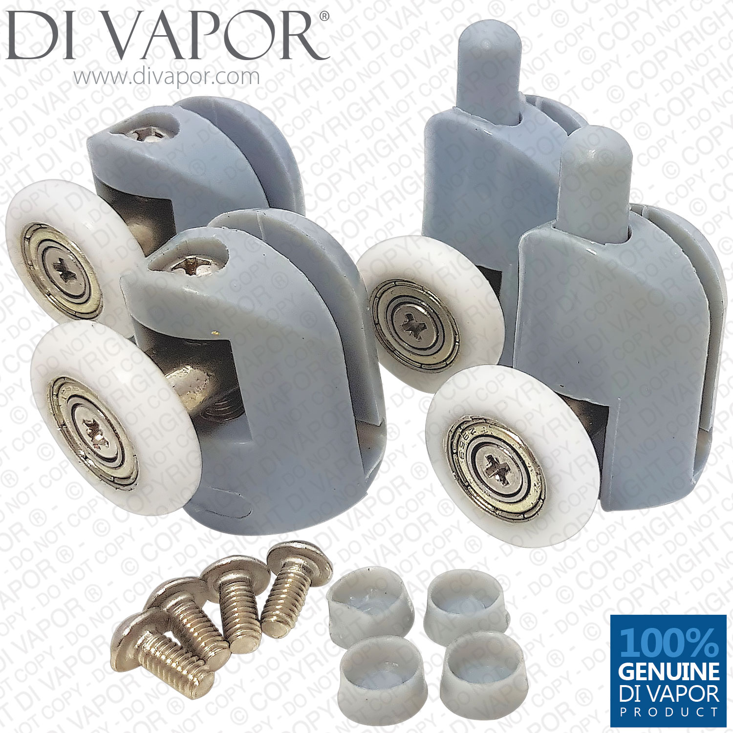 universal shower door rollers