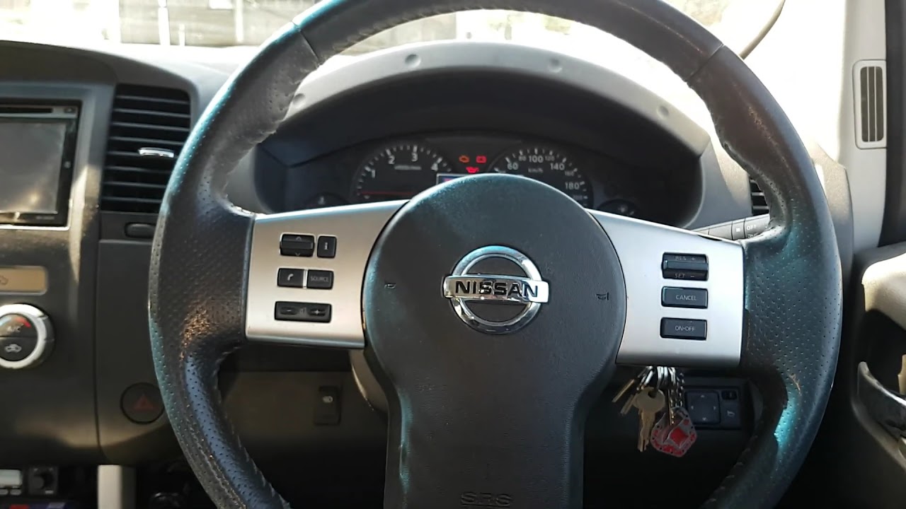 service reset nissan navara