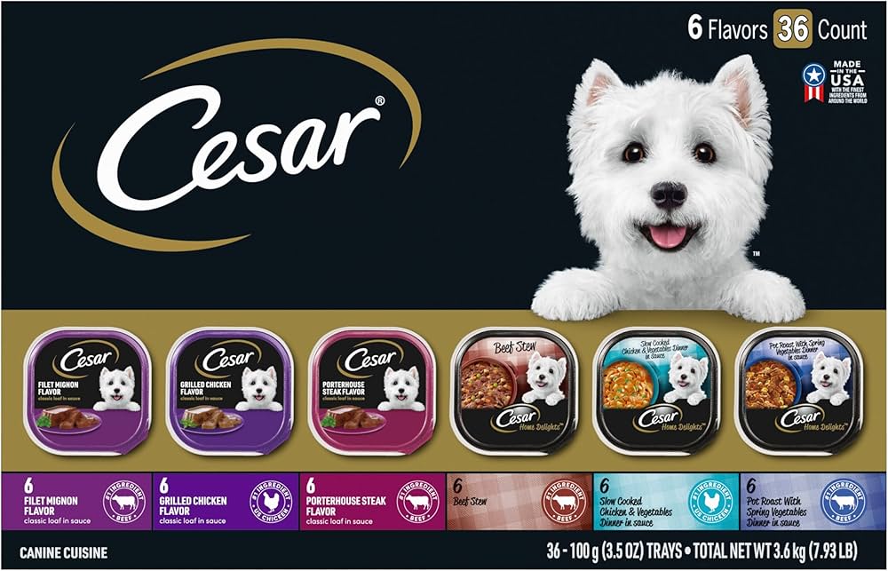 cesar home delights wet dog food