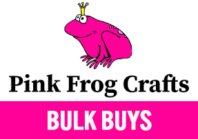 pink frog crafts and cards