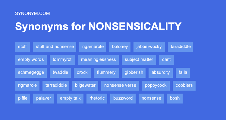 nonsensical synonym