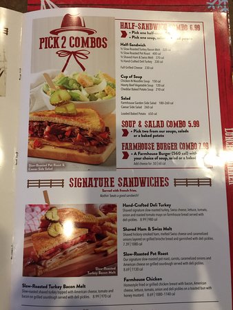 bob evans menu