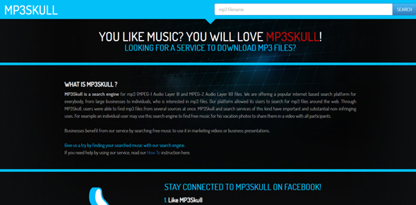 free music download mp3 skull