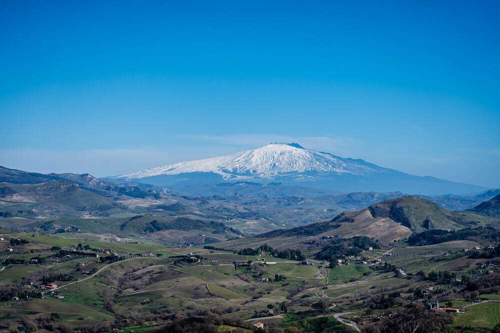 sicilian volcano crossword