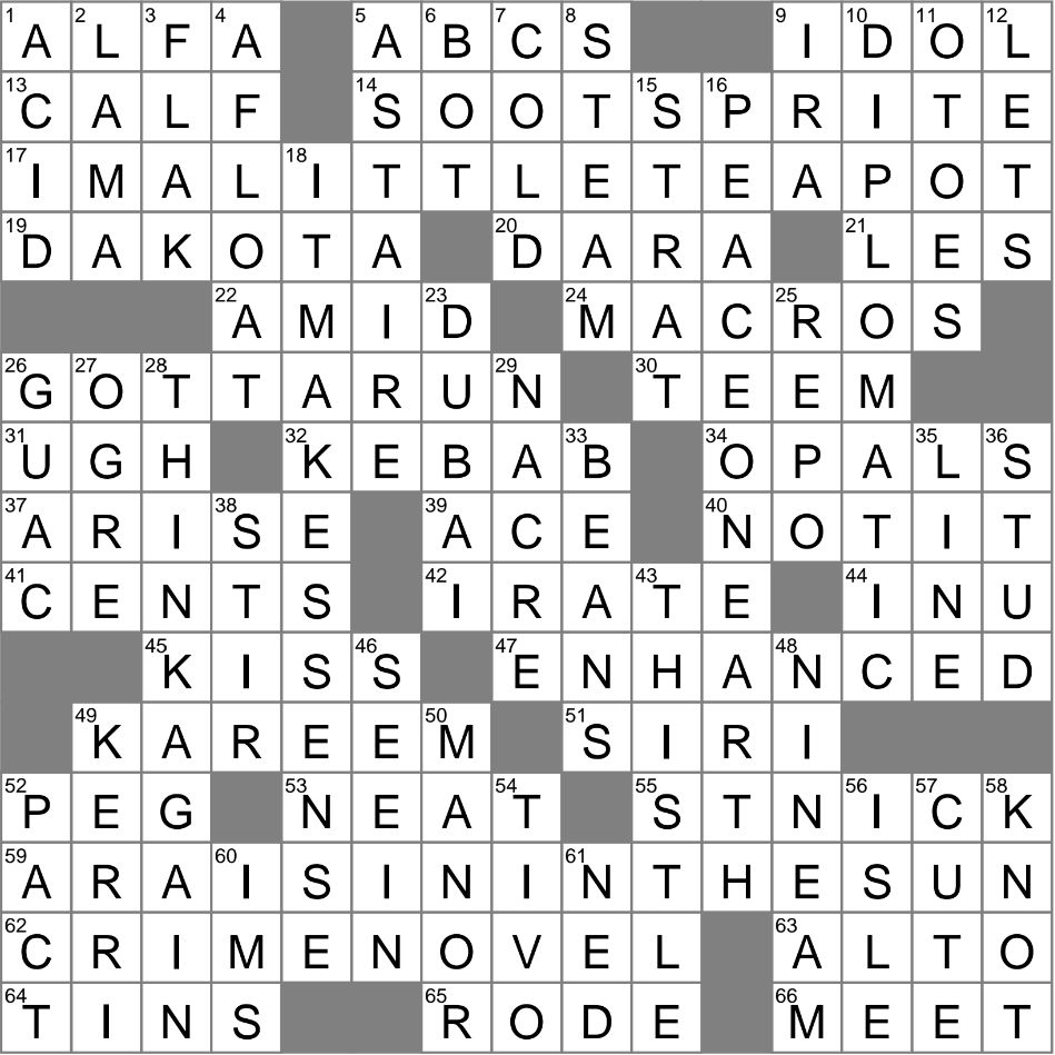 used to peg it down crossword clue