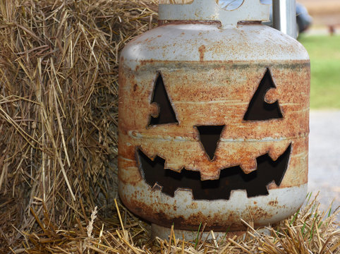 jack o lantern propane tank