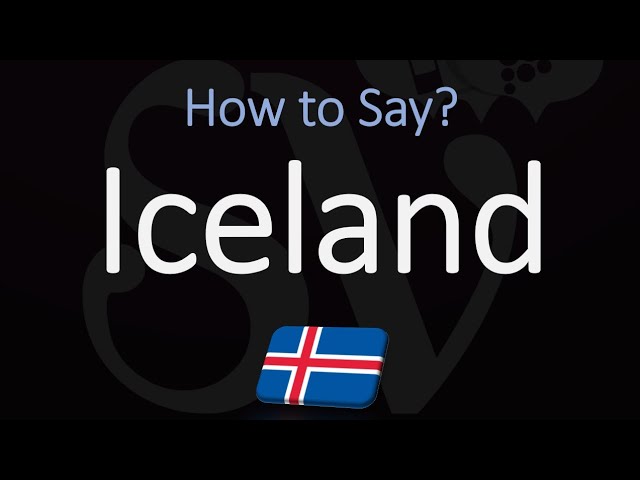 how to pronounce the capital of iceland