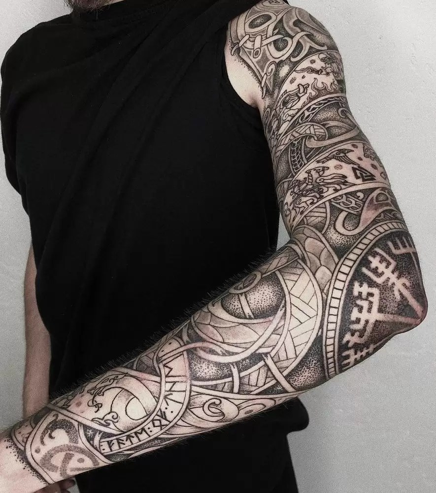 viking sleeve tattoo meaning