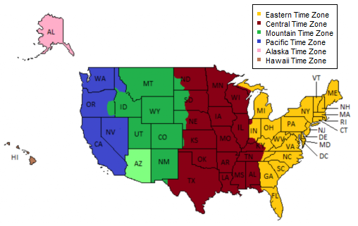 iowa time zone