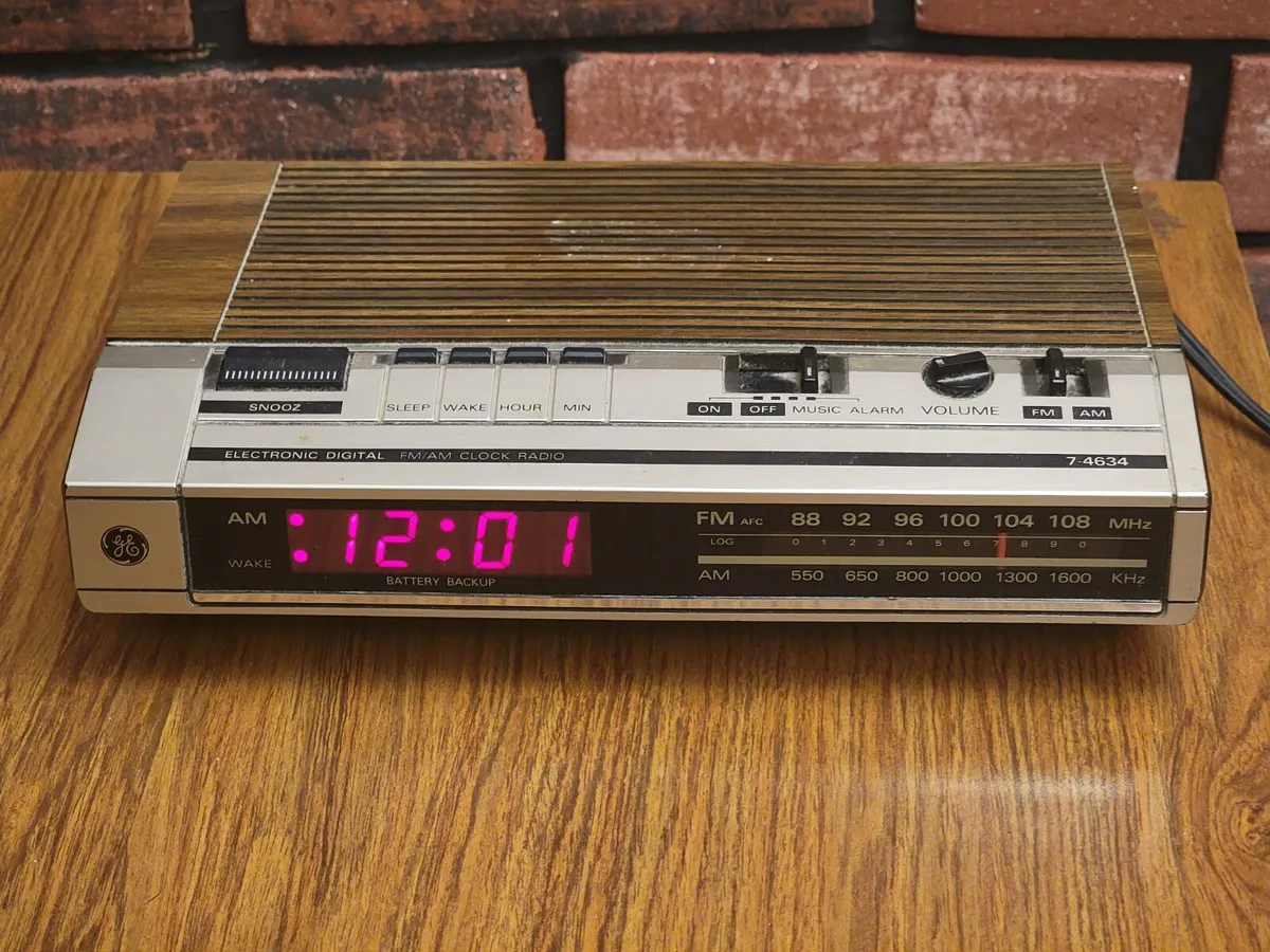 ge alarm clock radio