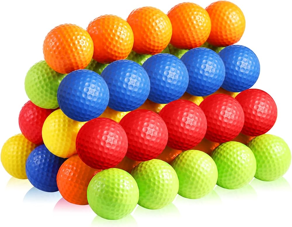 practice golf balls foam