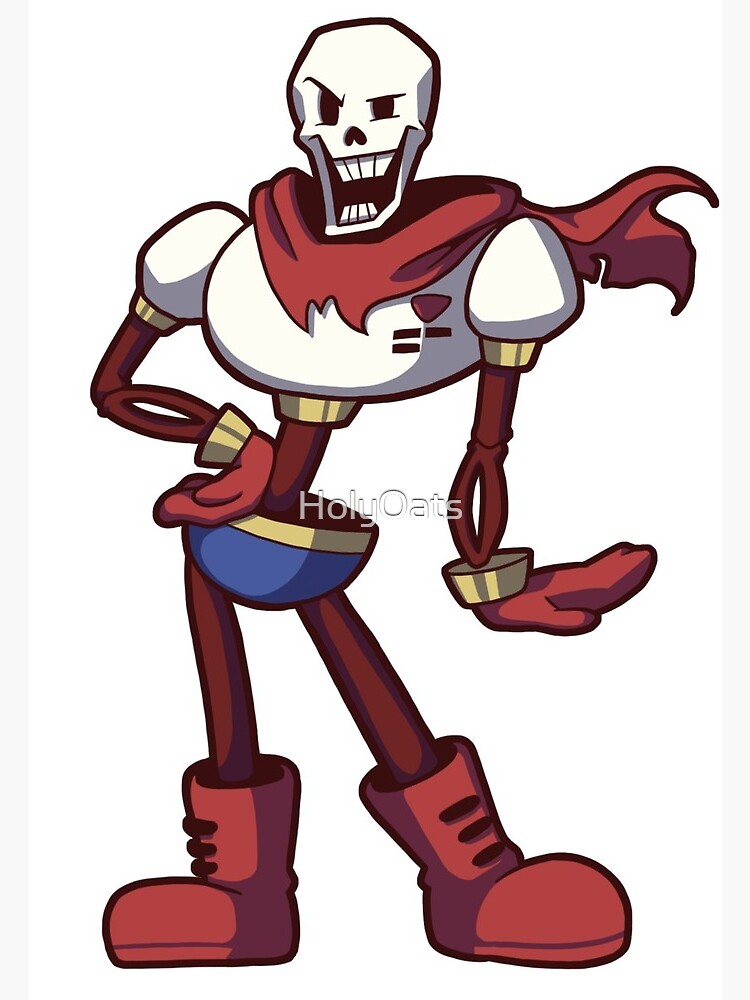 undertale papyrus art