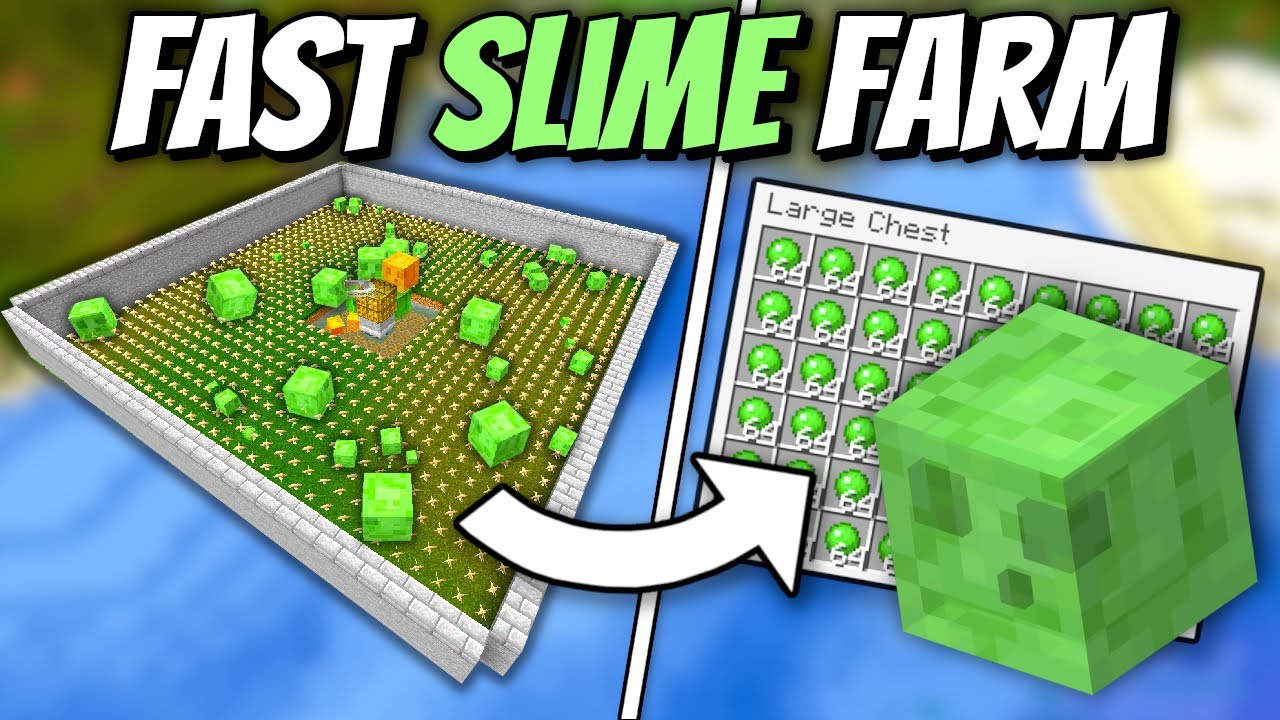 slime farm in minecraft