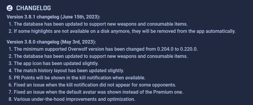 fortnite changelogs