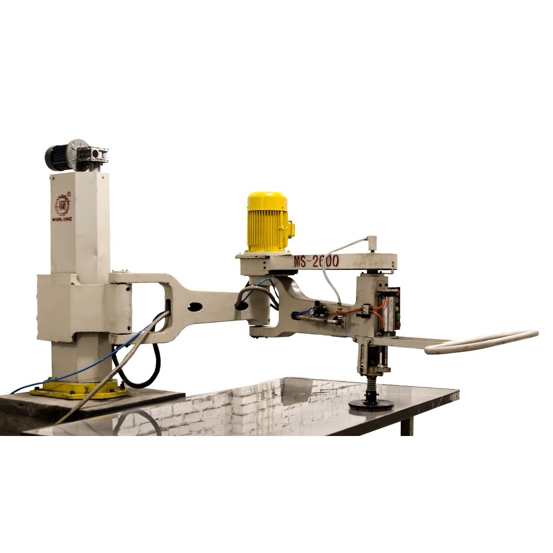 stone polishing machine