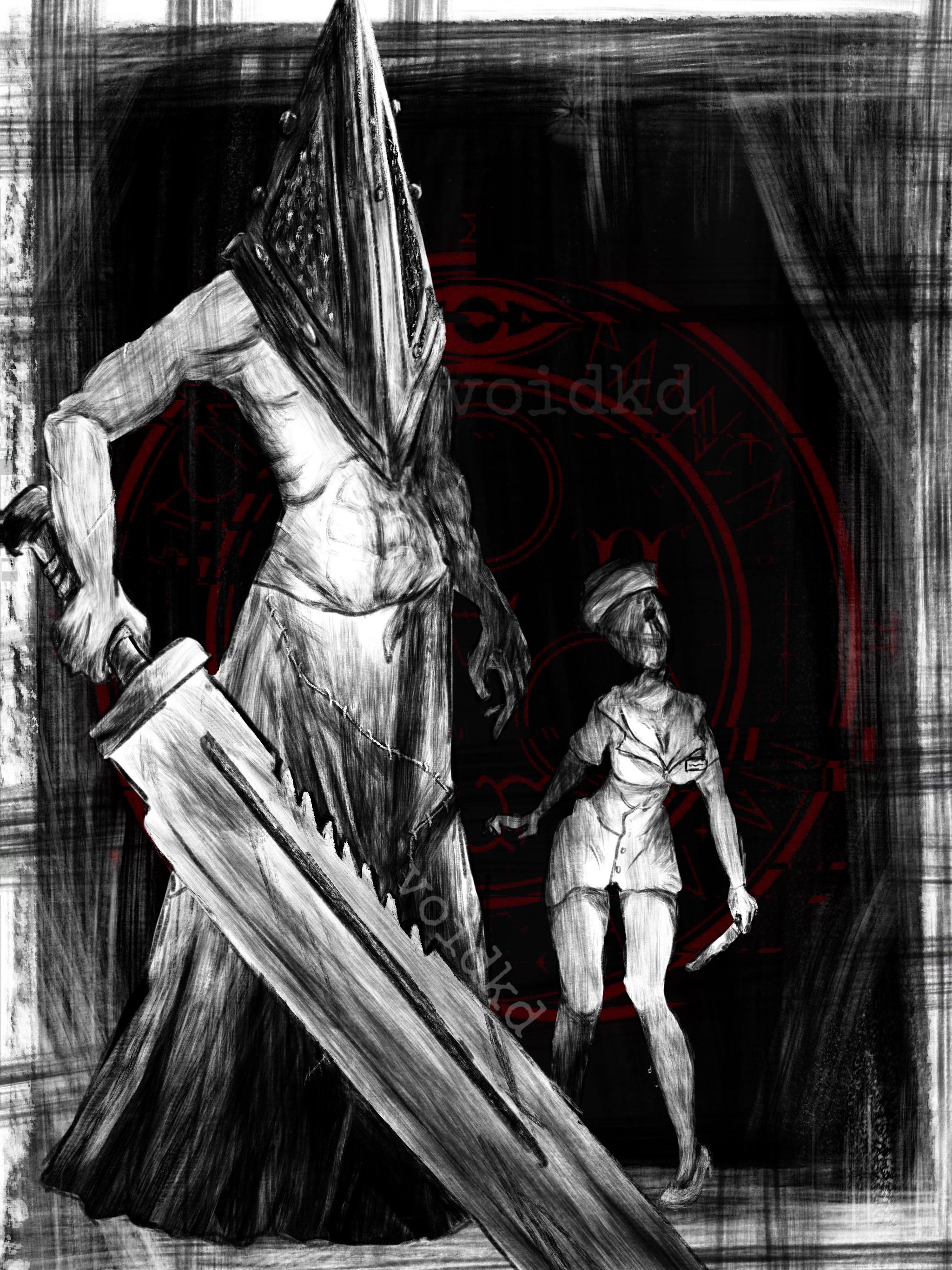 pyramid head fan art