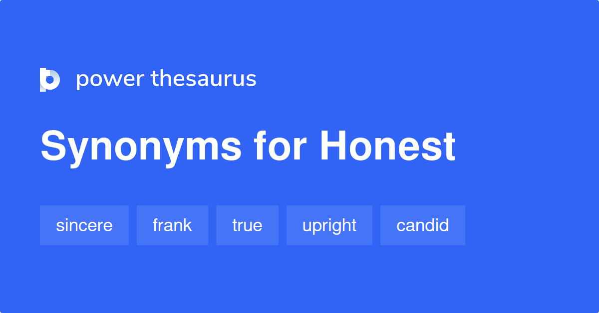 honest thesaurus