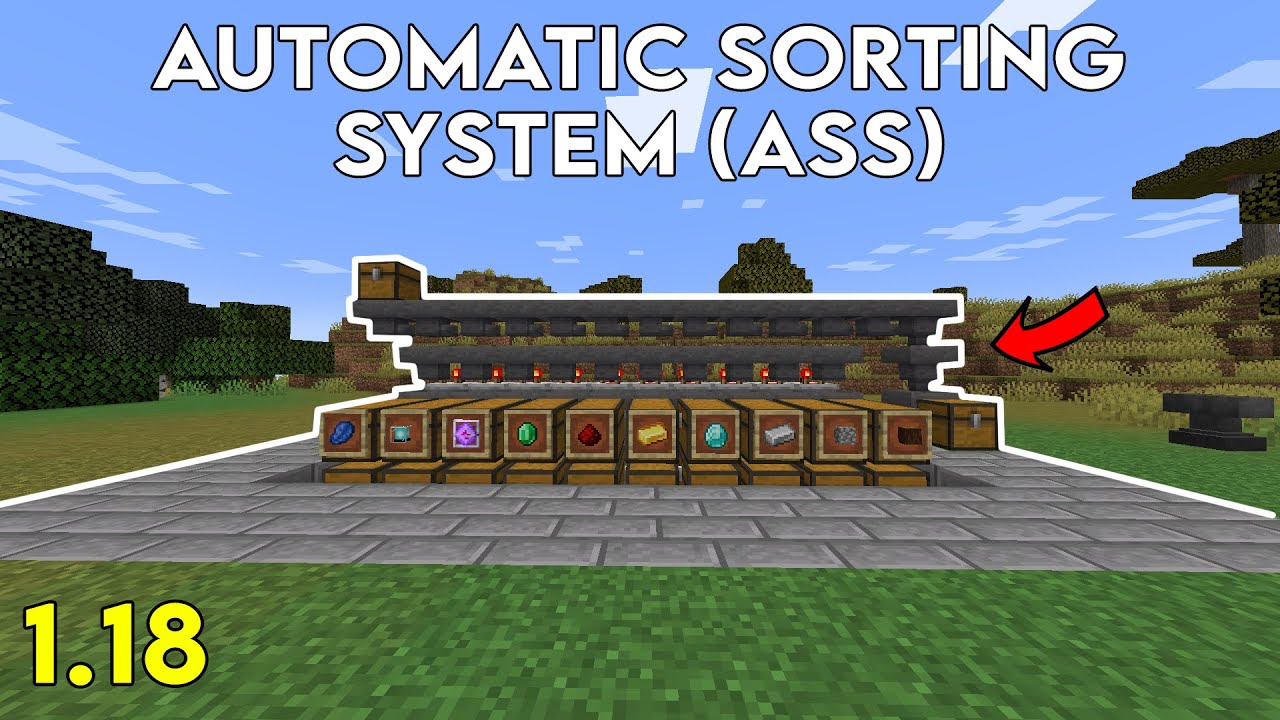 minecraft sorting system