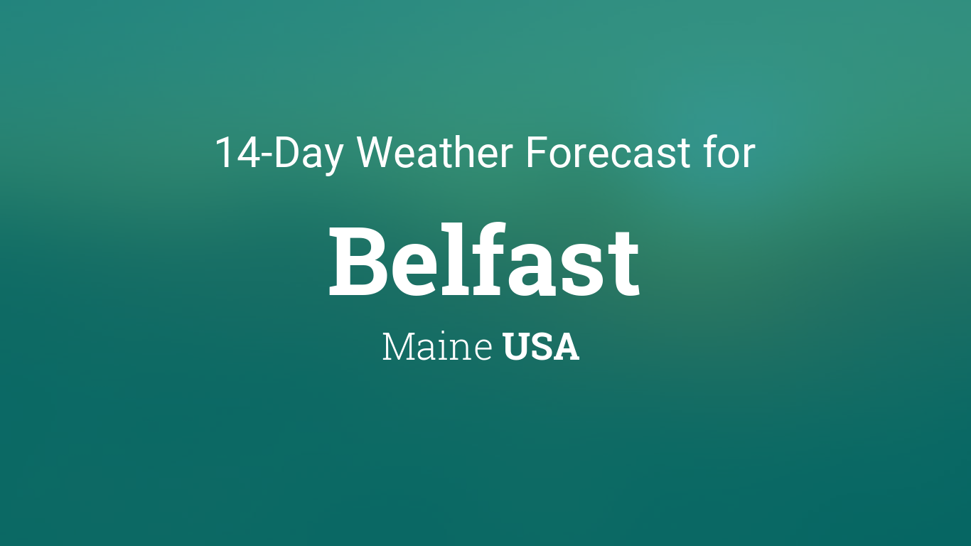 10 day weather belfast