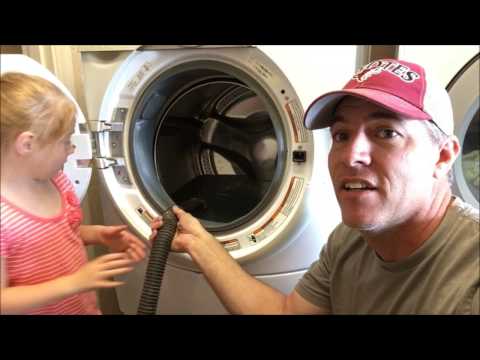 whirlpool duet washing machine wont drain