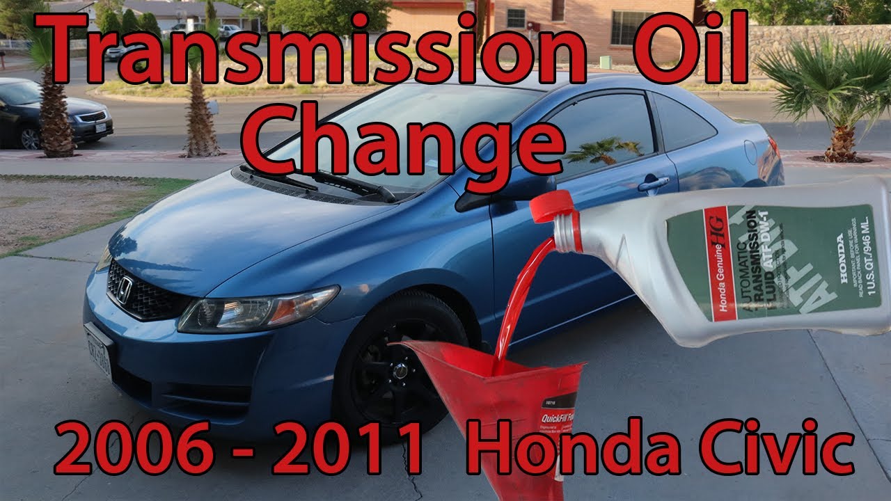 2008 honda civic transmission fluid