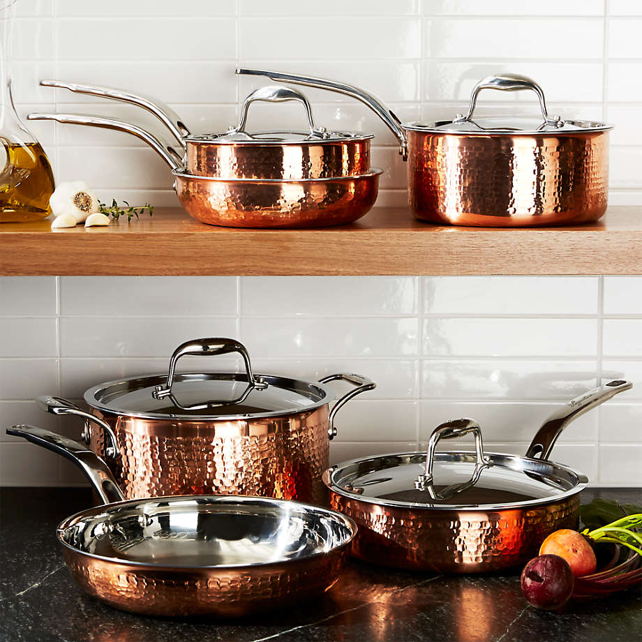 lagostina copper pots and pans