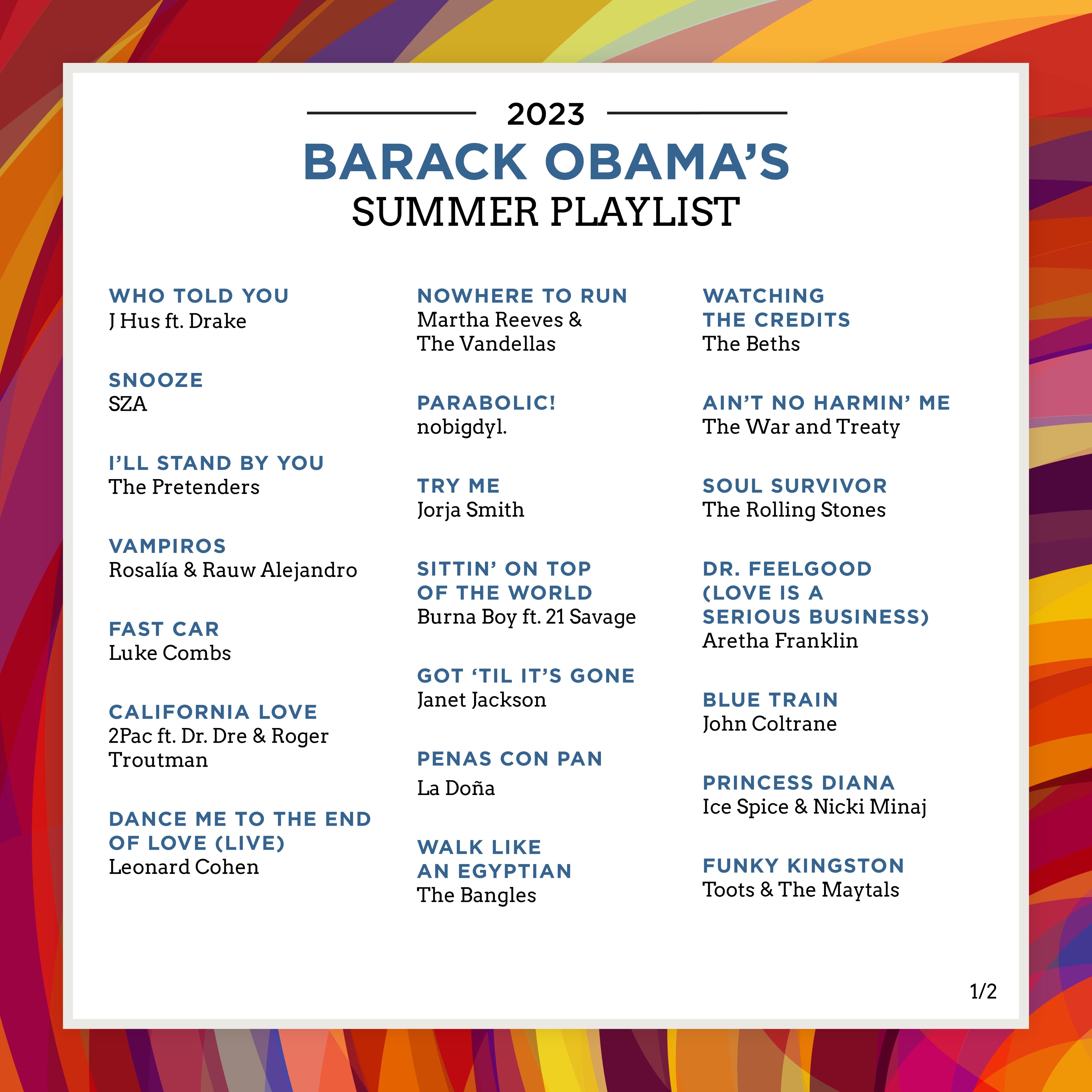 obama 2023 spotify wrapped