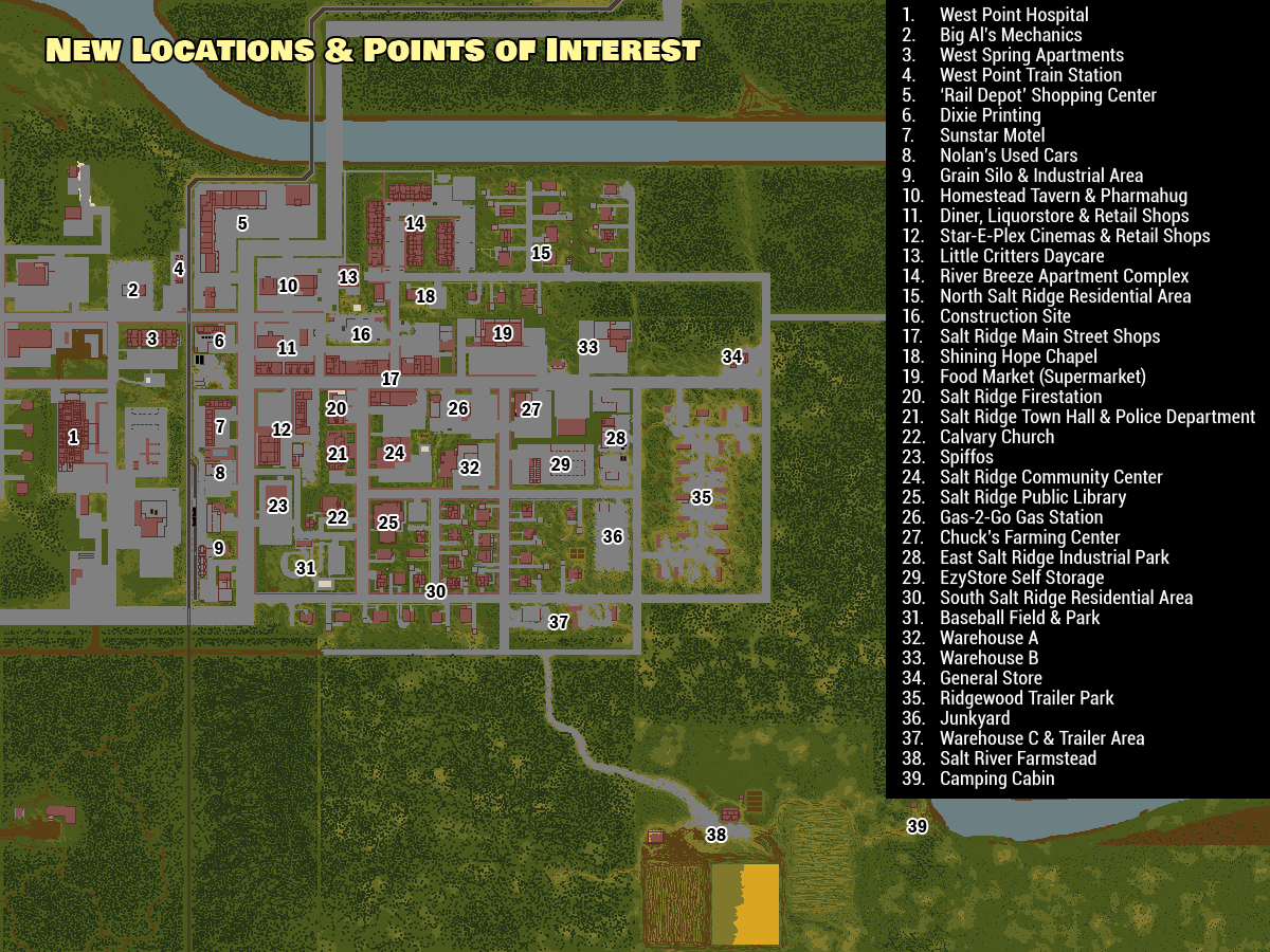 west point map project zomboid