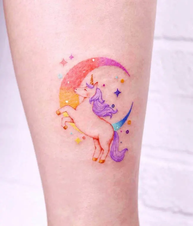 unicorn tattoo designs