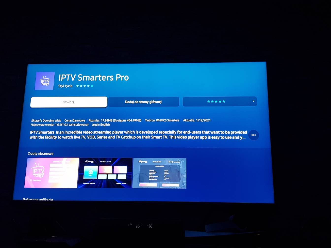 authorization failed for above host samsung iptv