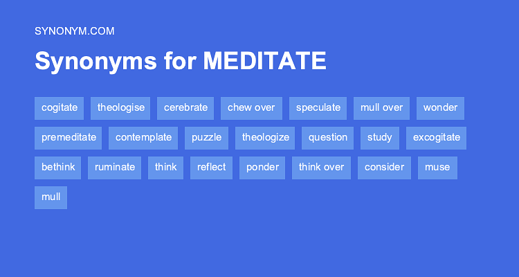 meditative synonym