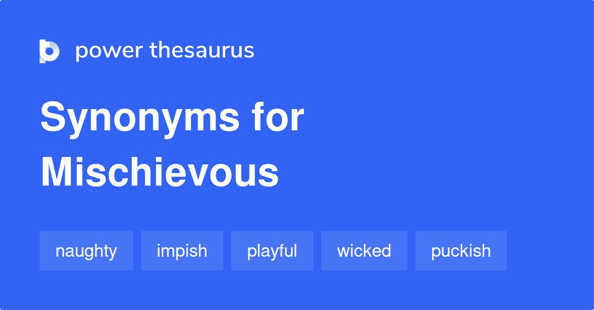 mischievous thesaurus