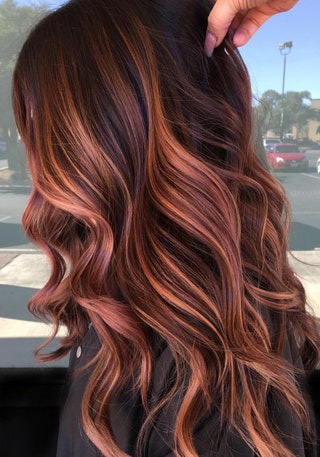 balayage rojo