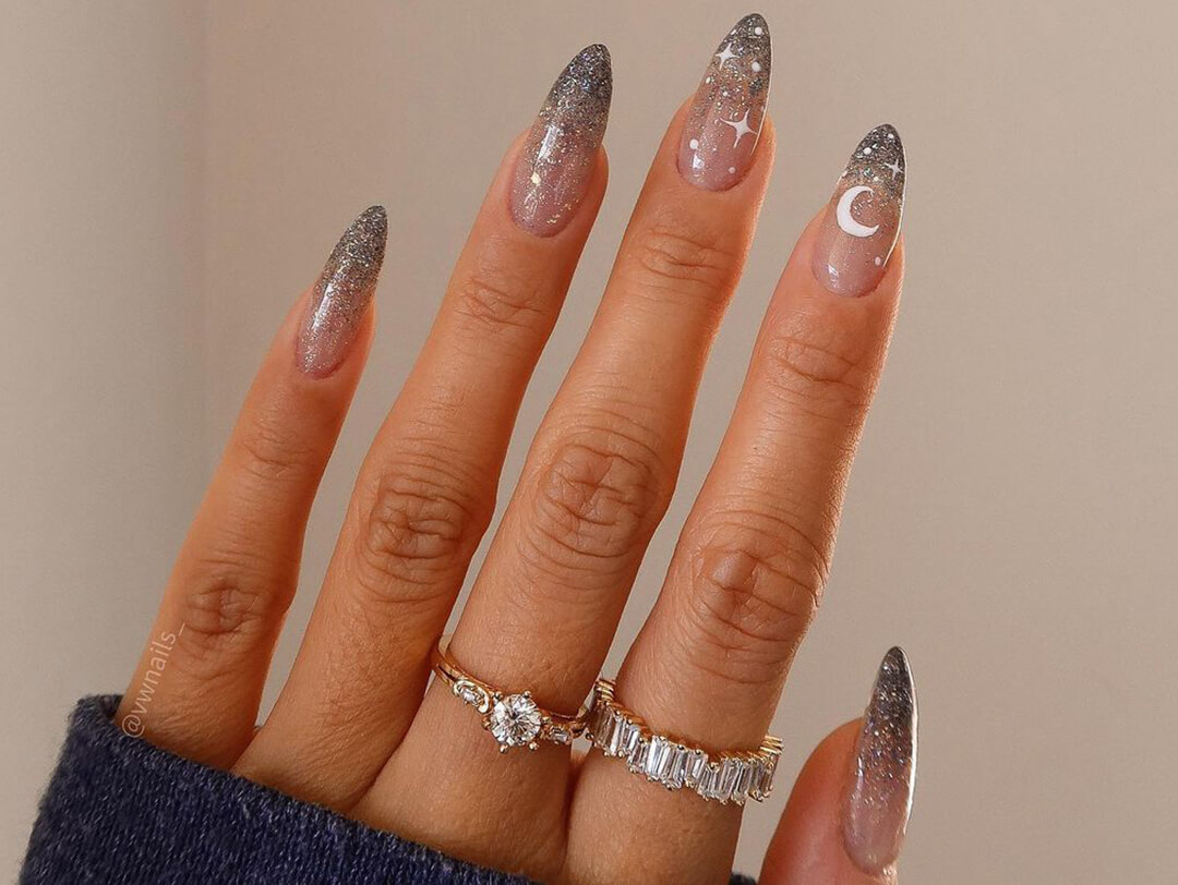 sparkly nail ideas