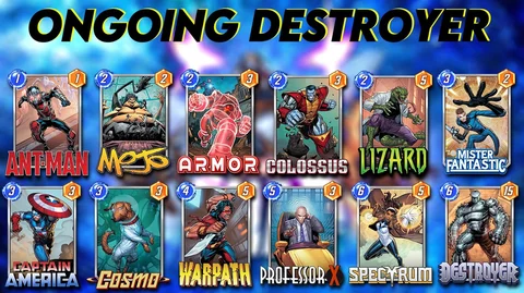 destruction deck marvel snap