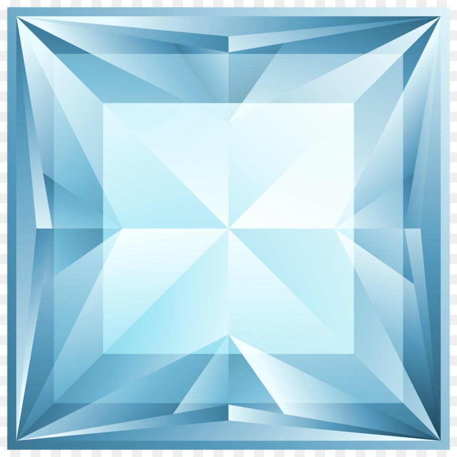 blue diamond shape png