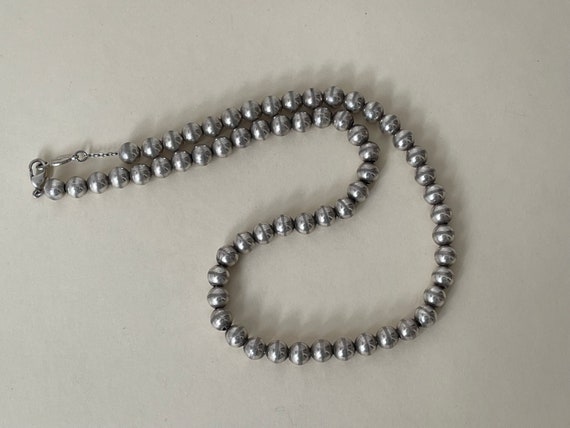 napier silver necklace