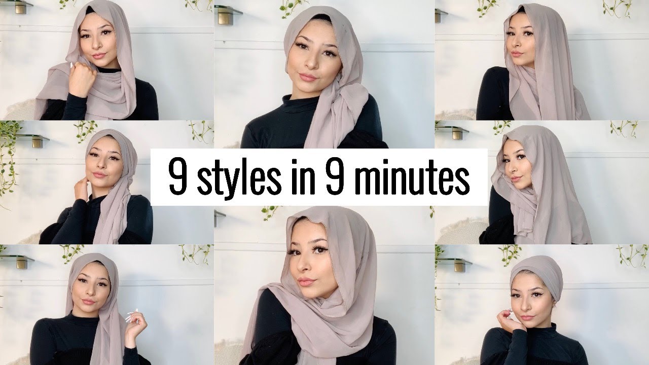 hijab tutorial step by step