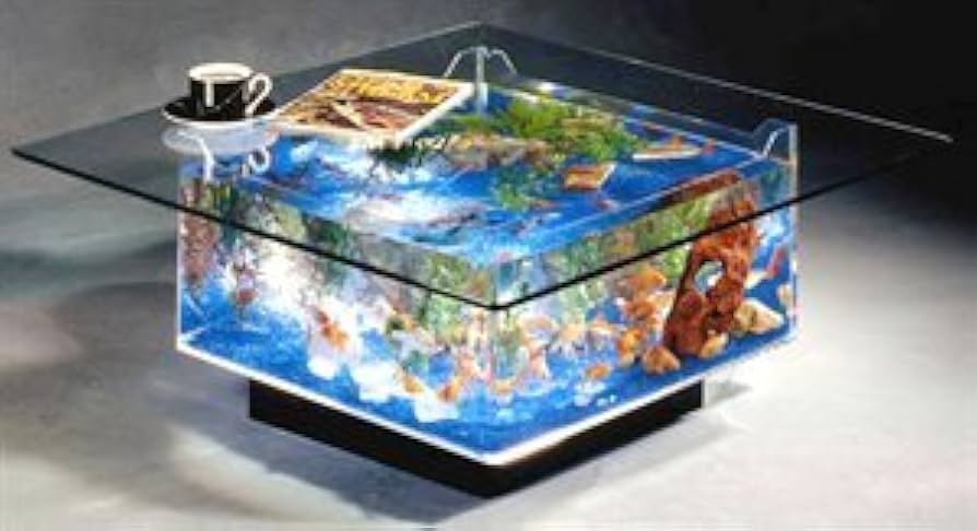 aquarium coffee table