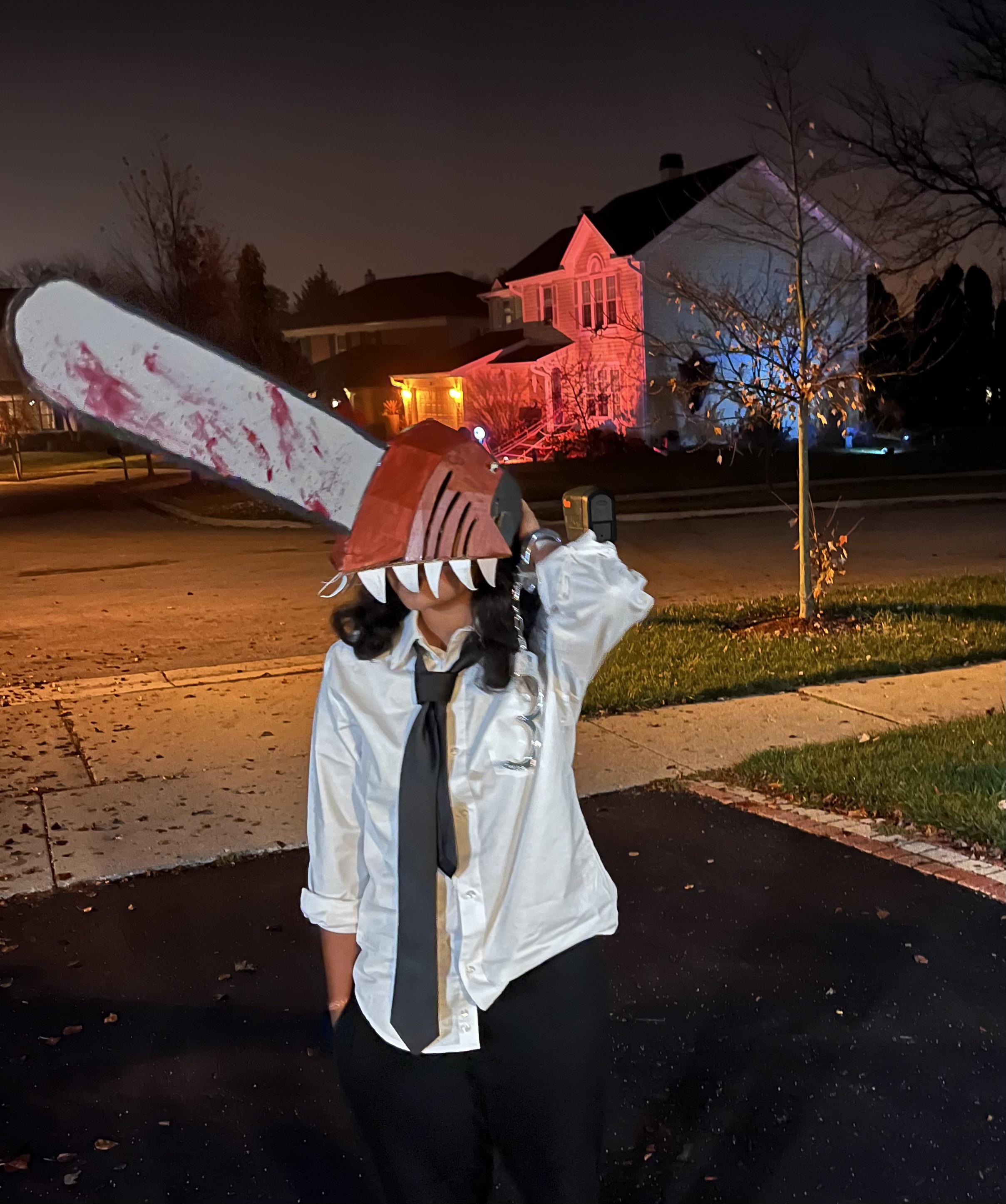 chainsaw man halloween costume