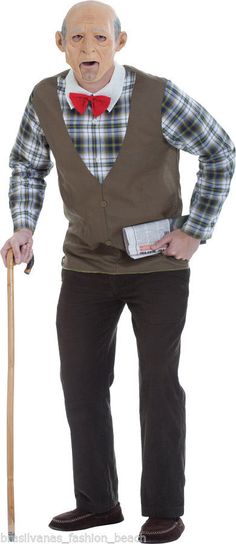 mens old man costume