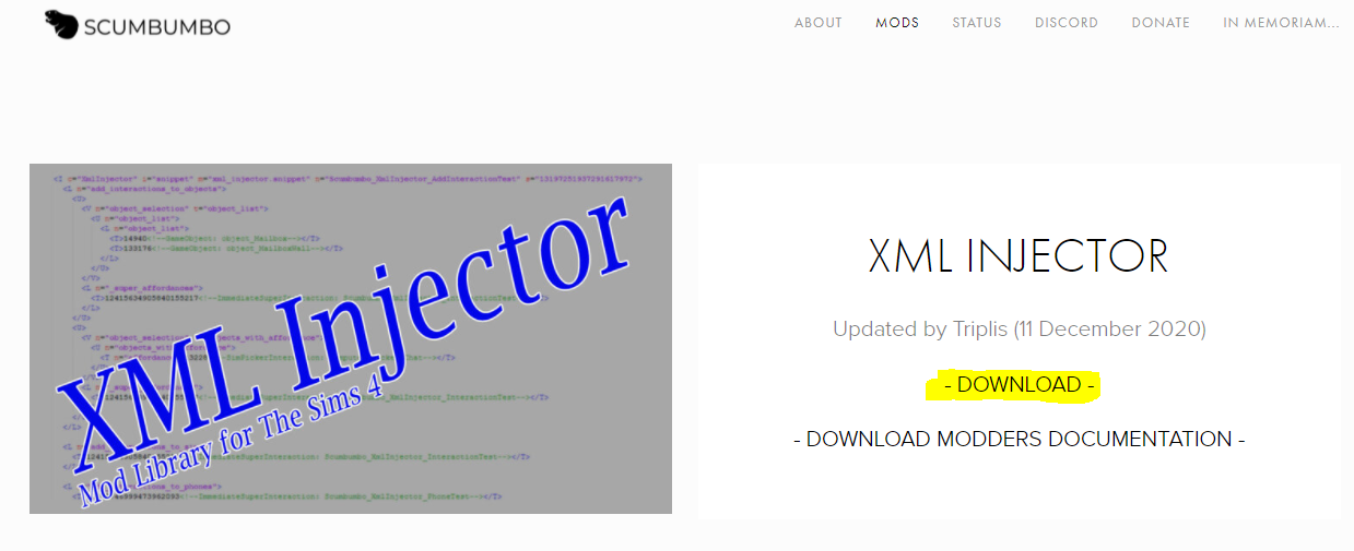 sims 4 xml injector